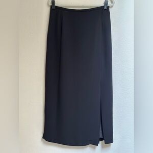 Sport Collection Sleek Black Pencil Skirt